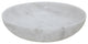 16" Laurus Collection Pearl White Marble Bowl