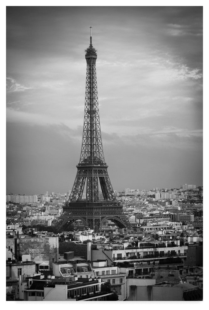 "Eiffel Tower  5" by Chris Bliss, Canvas Art, 16"x24"