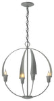 Cirque Small Chandelier, Vintage Platinum Finish