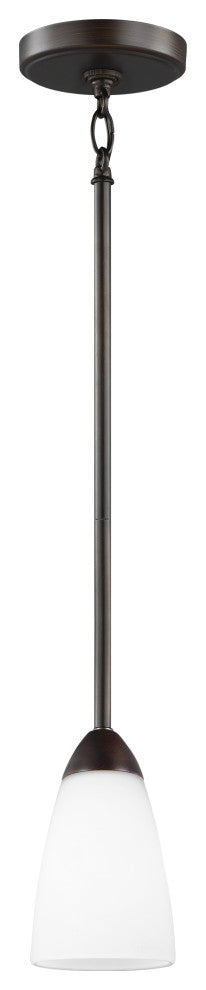 Seville 1-Light Mini-Pendant, Burnt Sienna