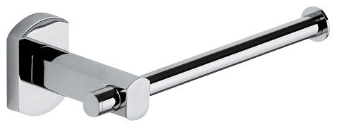Contemporary Polished Chrome Toilet Roll Holder