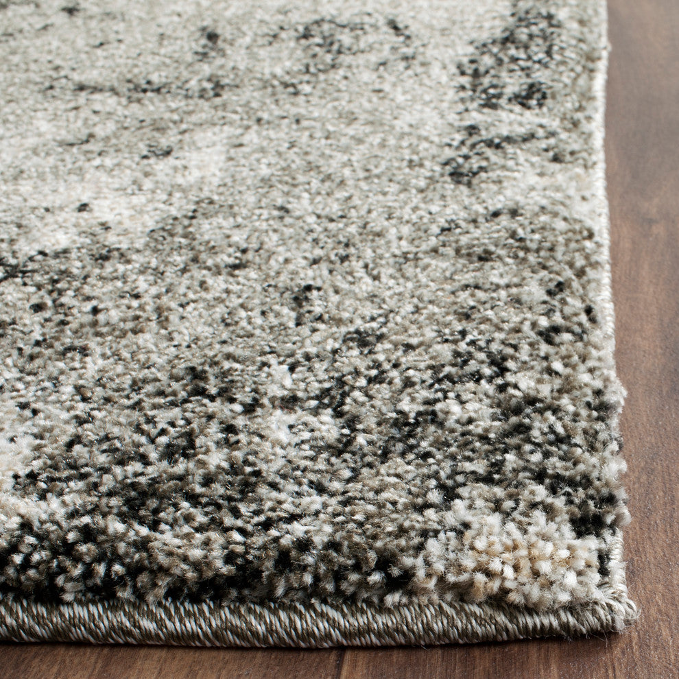 Safavieh Retro Ret2139-7980 Rug, Light Grey/Grey, 4'0" X 6'0"