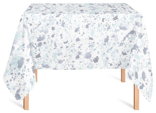 Ink Splatter Blue 2 58x58 Tablecloth