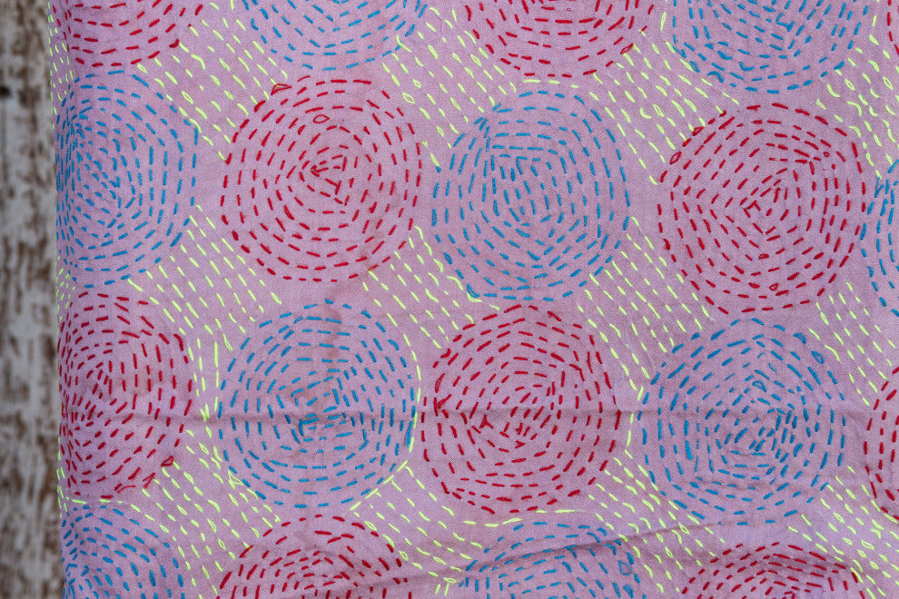Edna Silk Kantha Scarf