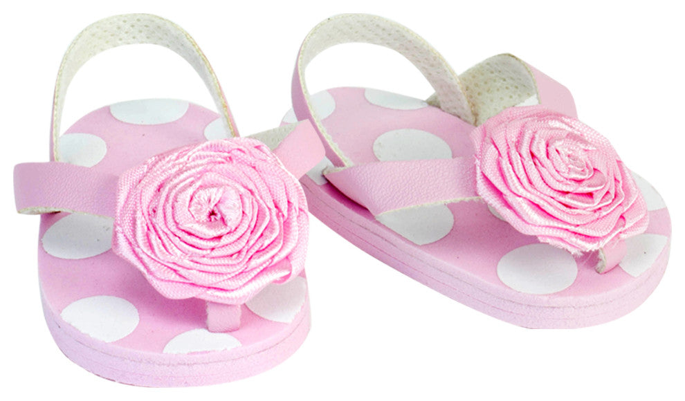 Bathing Suit, Hat & Flip Flops Set-15" Dolls