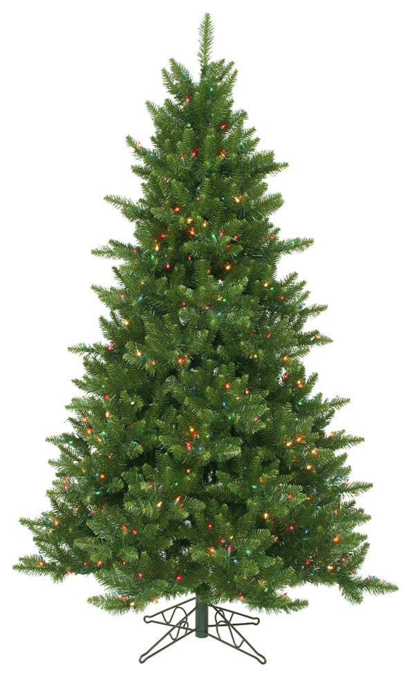 Vickerman Camdon Fir Tree, 4.5'x37", Multicolor Led Lights