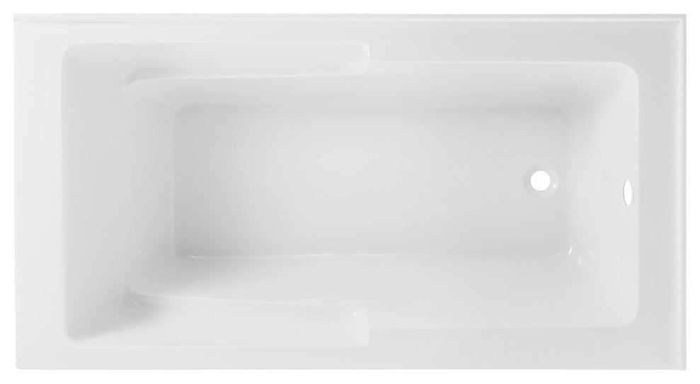 Claire Alcove Corner Apron Tub, Right-Hand Drain