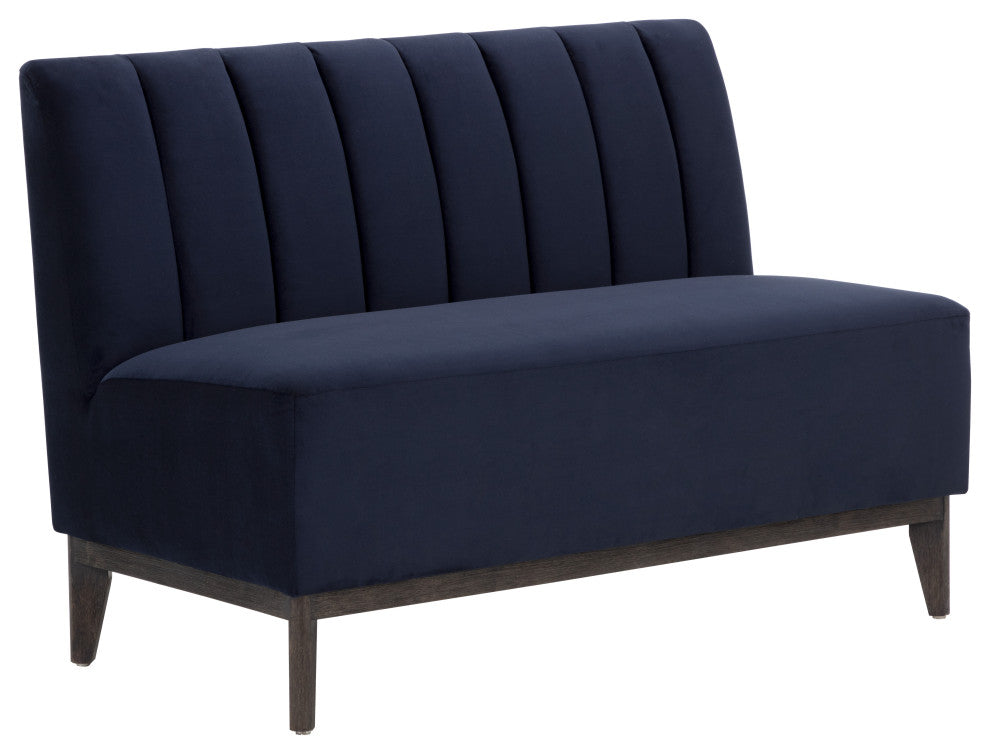 Kosovo Banquette, Brown, Abbington Navy