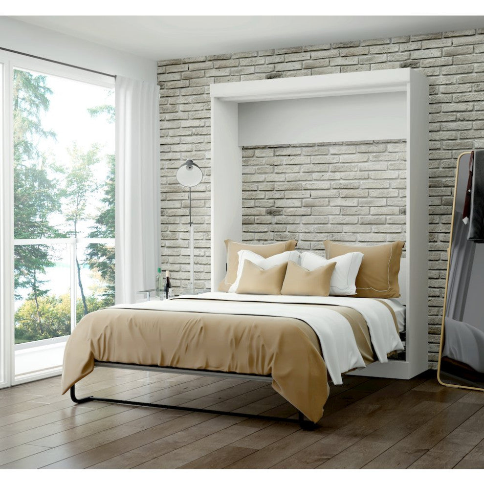 Edge Queen Wall bed, White