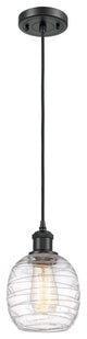 Innovations 516-1P-BK-G1013 1-Light Mini Pendant Matte Black