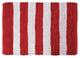 DII Rag Rug Red/White Stripe 2'x3'