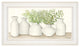 Simplicity in White II White Framed Print Wall Art