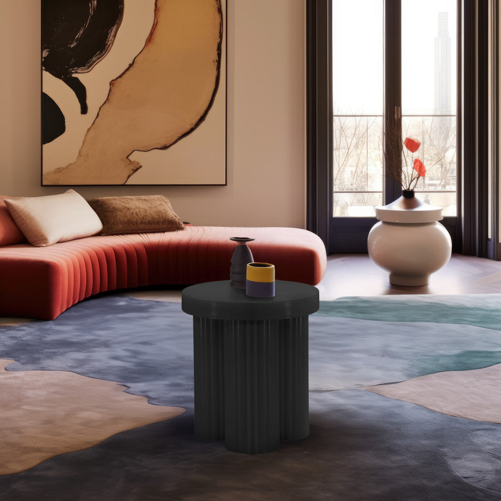 Rhodes Coffee Table / End Table, Black, End Table