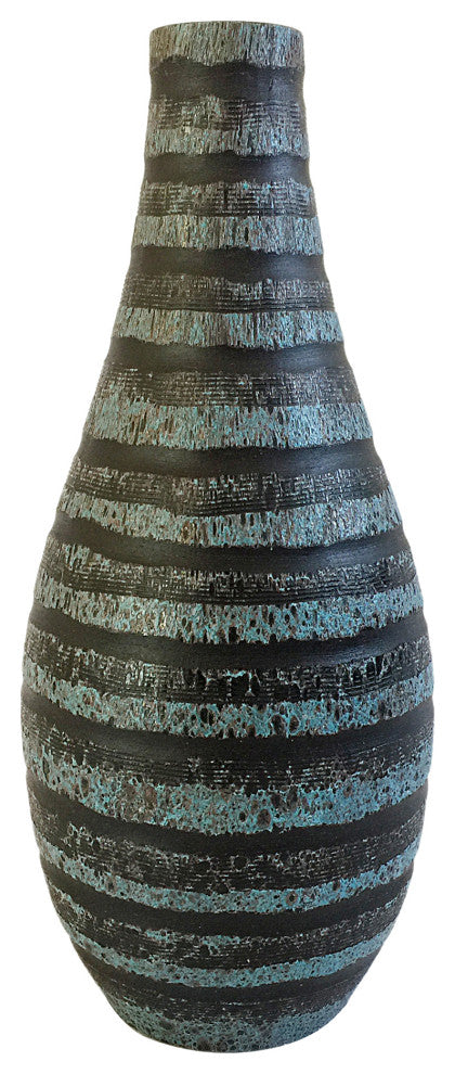 Contemporary Littleton Vase - Black
