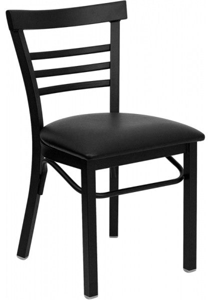 Black Restaurant Chair, Black