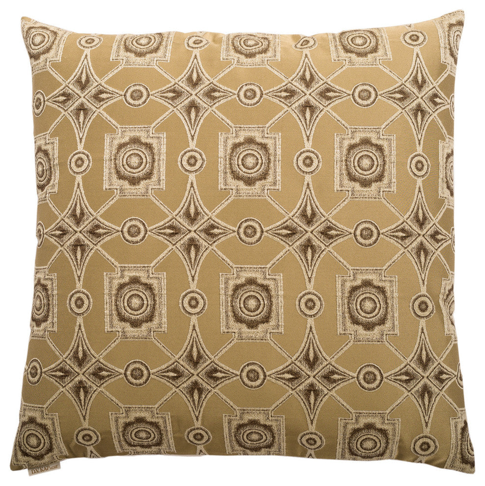 Gris Decorative Throw Pillow, Oyster