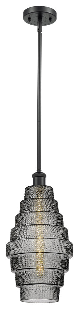 Innovations 516-1S-BK-G673-8 1-Light Mini Pendant, Matte Black