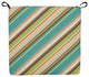 20"X19" Patterned Outdoor Chair Cushions, Set of 4, Browning Opal