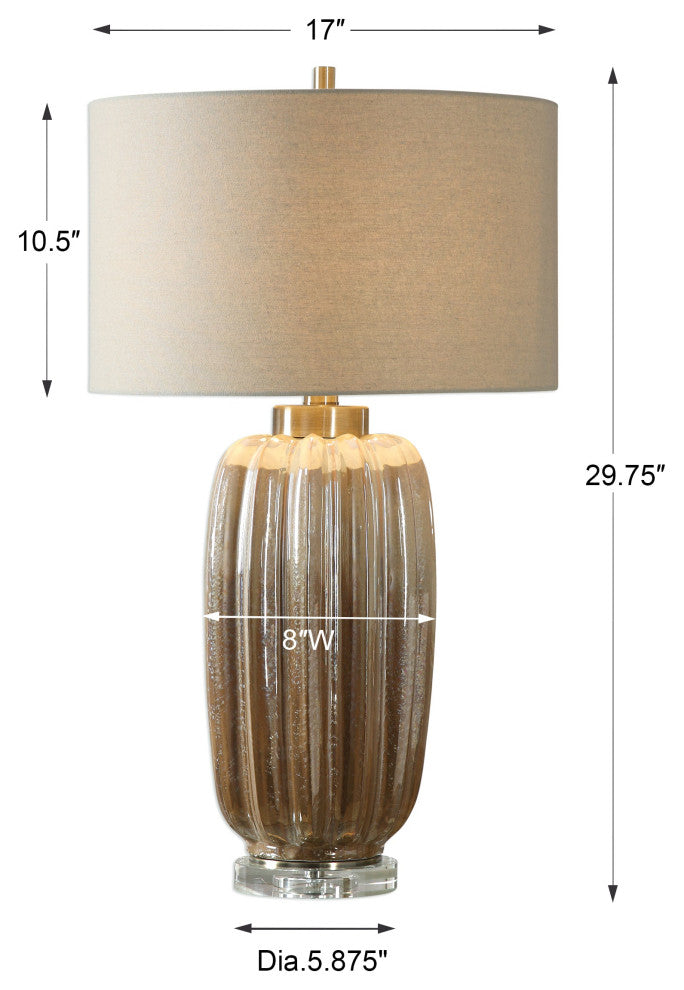 Uttermost Gistova Gold Table Lamp