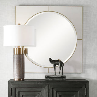 Uttermost 09817 Cyprus White Square Mirror