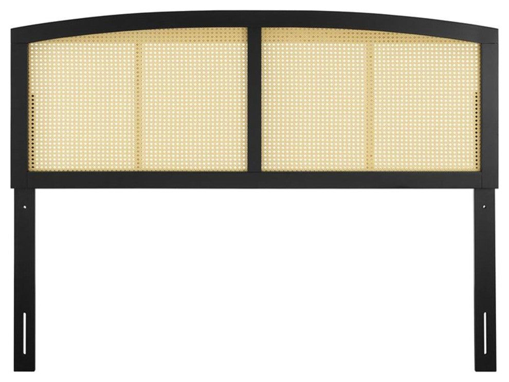 Halcyon Cane King Headboard Black