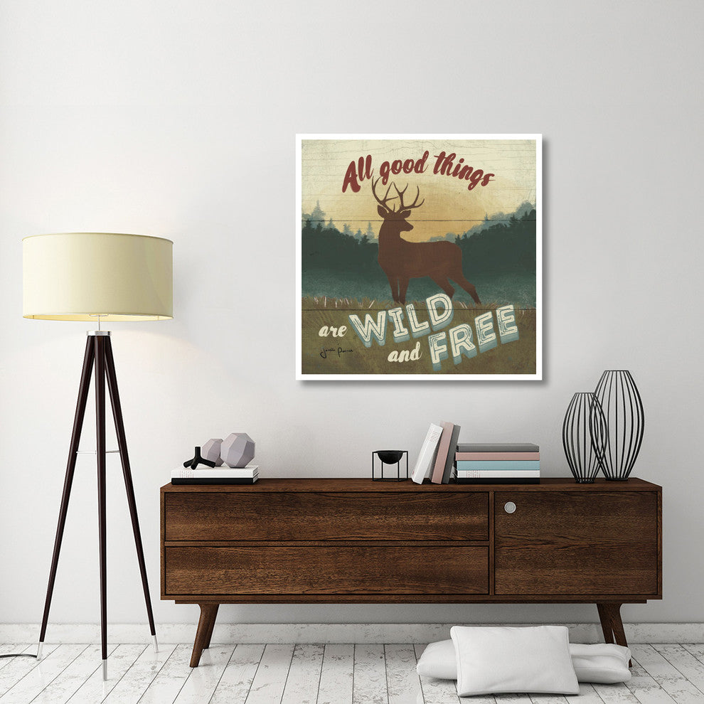 "Discover the Wild VI" Digital Paper Print by Janelle Penner, 42"x42"