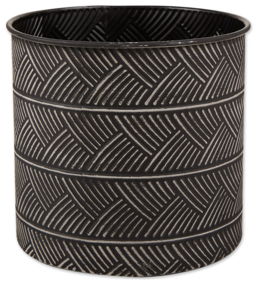 Asst Deco Waves Bucket Plant Stand, Set of 2