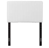 Keira Twin Faux Leather Headboard