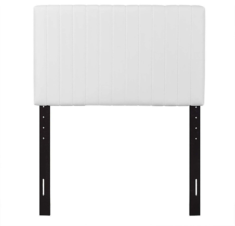 Keira Twin Faux Leather Headboard