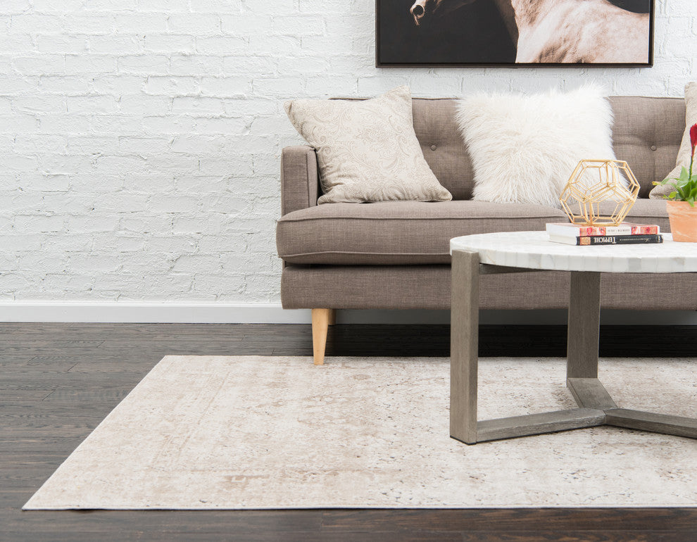 Unique Loom Beige Chateau Quincy 6' 0 x 9' 0 Area Rug