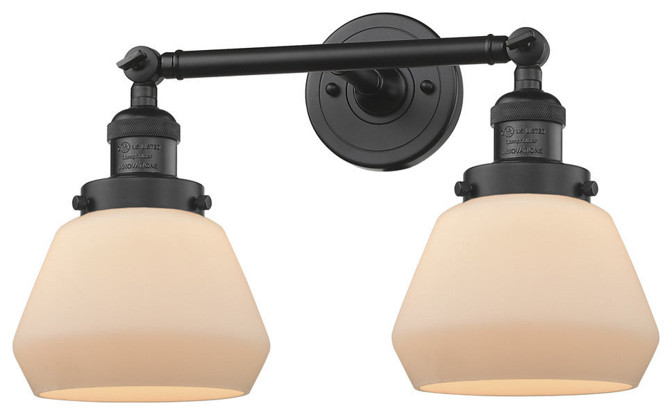 Innovations Lighting 208-Bk-G171 2 Light Bathroom Fixture