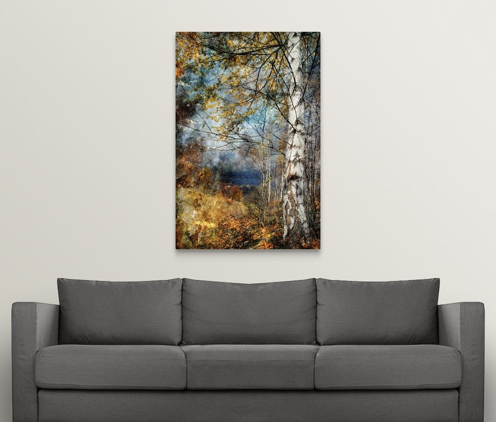 "Kootenay Fall" Wrapped Canvas Art Print, 32"x48"x1.5"