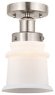 Innovations 616-1F-SN-G181S Canton 1 Light Semi-Flush Mount Brushed Satin Nickel