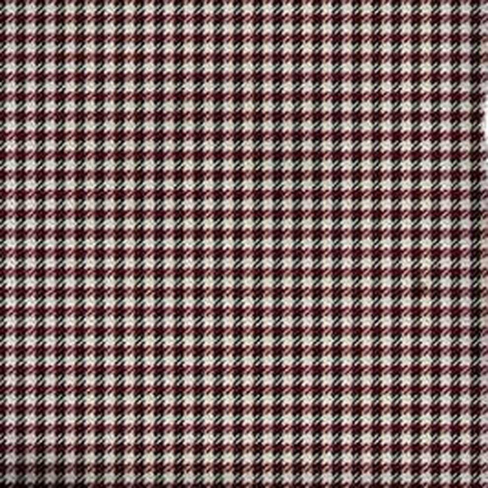 Set of 4 Red Houndstooth Pillow Covers