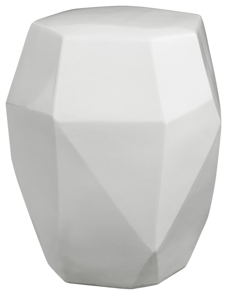 Uttermost - 25183 - Stool - Maquette - Gloss White