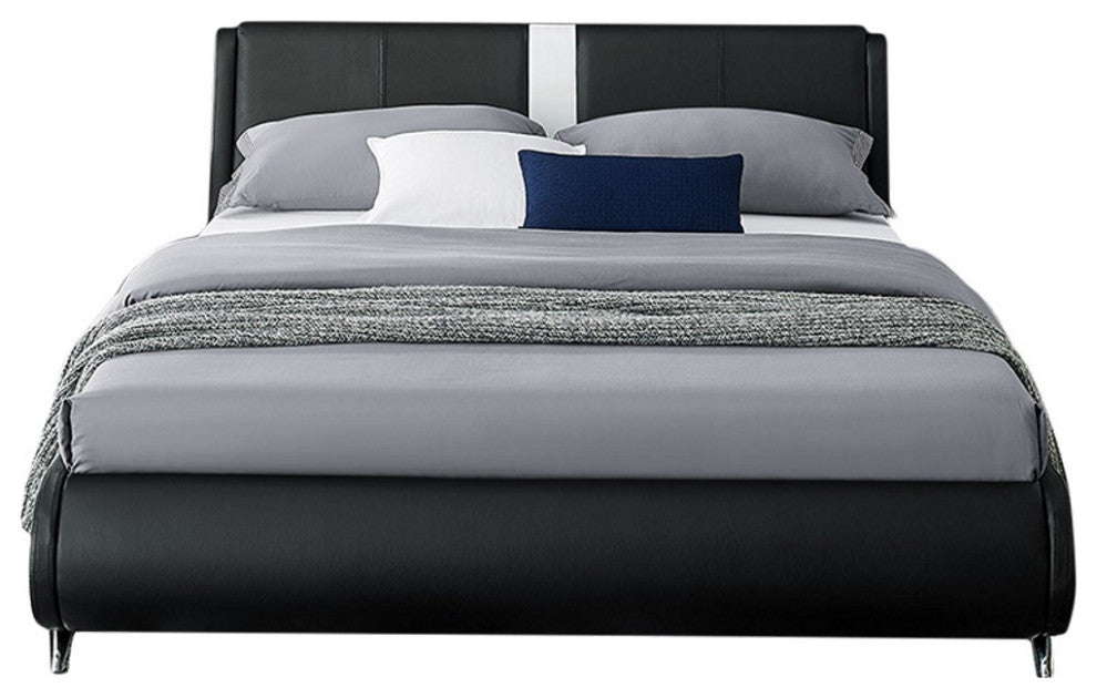 Black Platform King Bed