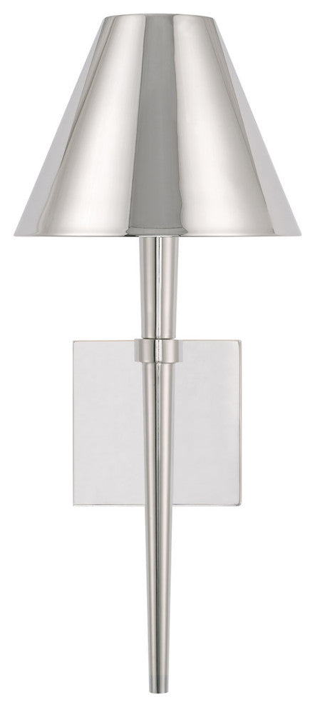 Capital Lighting 645911 Holden 19" Tall Wall Sconce - Polished Nickel