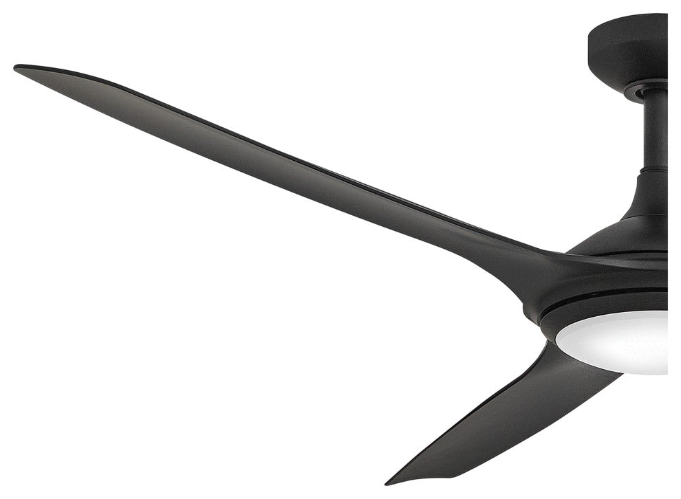 Hinkley Talan Talon 64" Led Smart Fan, Matte Black