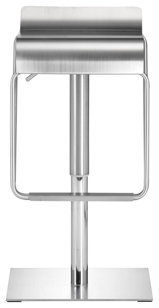 Dazzer Barstool Brushed Stainless Steel