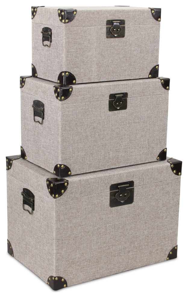 Quintia Three Piece Trunk Set