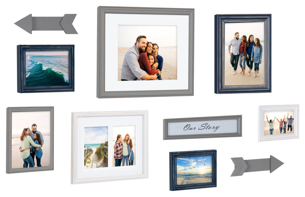 Bordeaux Expression Wall Picture Frame Set, Multi
