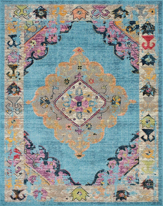 Noori Rug Distressed Jerilyn Blue/Beige Rug