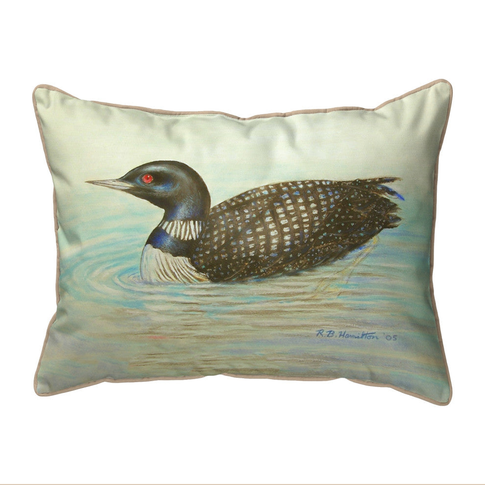 Loon Large Indoor/Outdoor Pillow 16x20