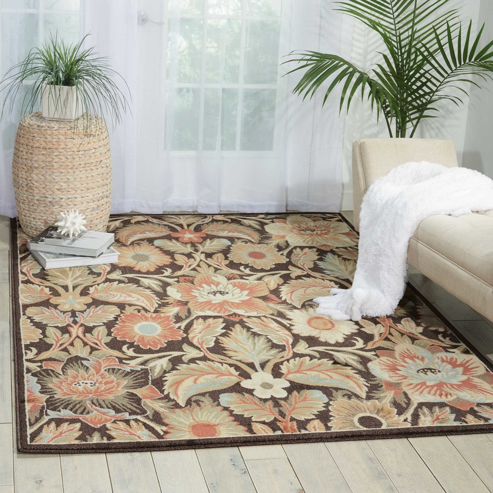 NOURISON WALDEN BISTRE AREA RUG