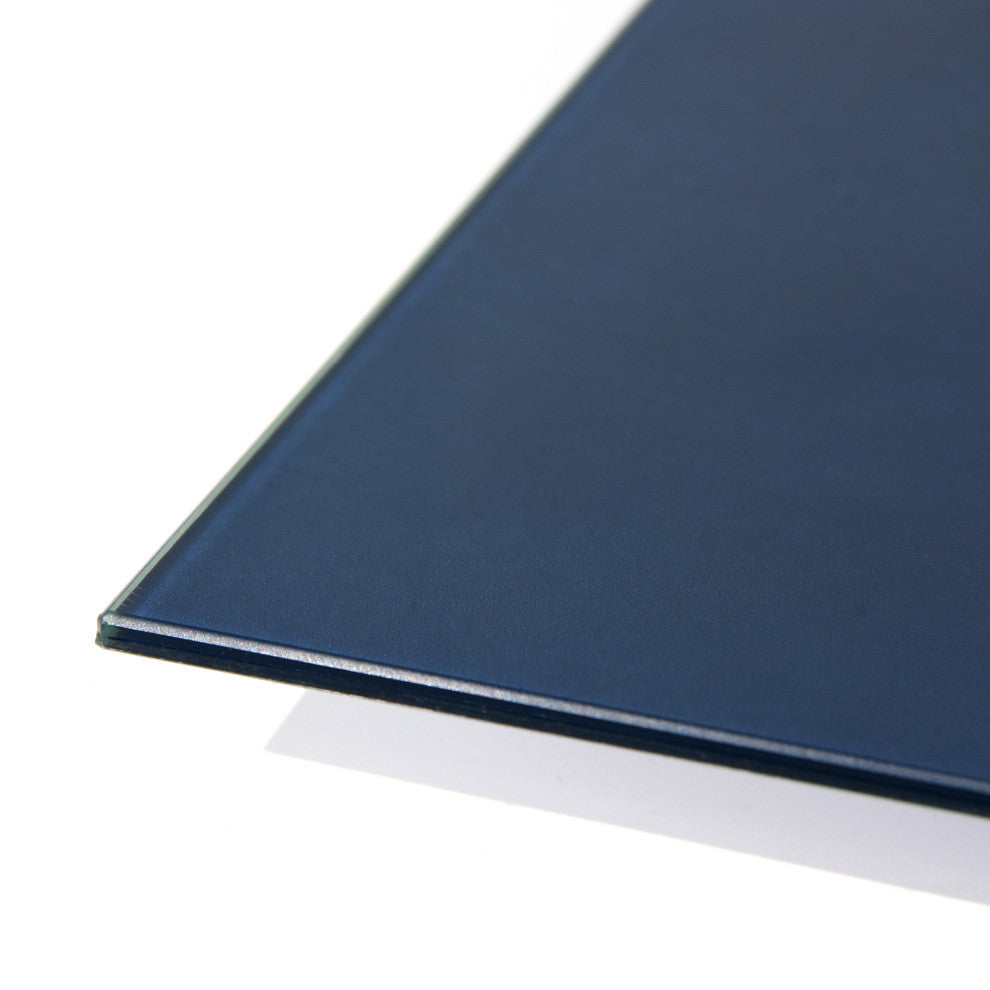 "Gold Mond" Frameless Free Floating Tempered Glass Panel Graphic Wall Art Set