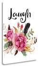 "Laugh" By Tara Moss, Giclee Print on Gallery Wrap Canvas, Ready to Hang