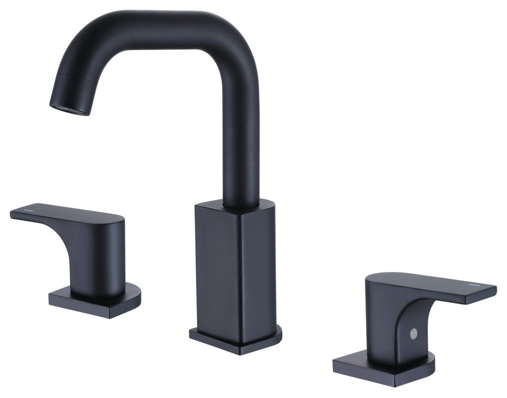 Deck Mounted Two-Handle Widespread Bathroom Faucet