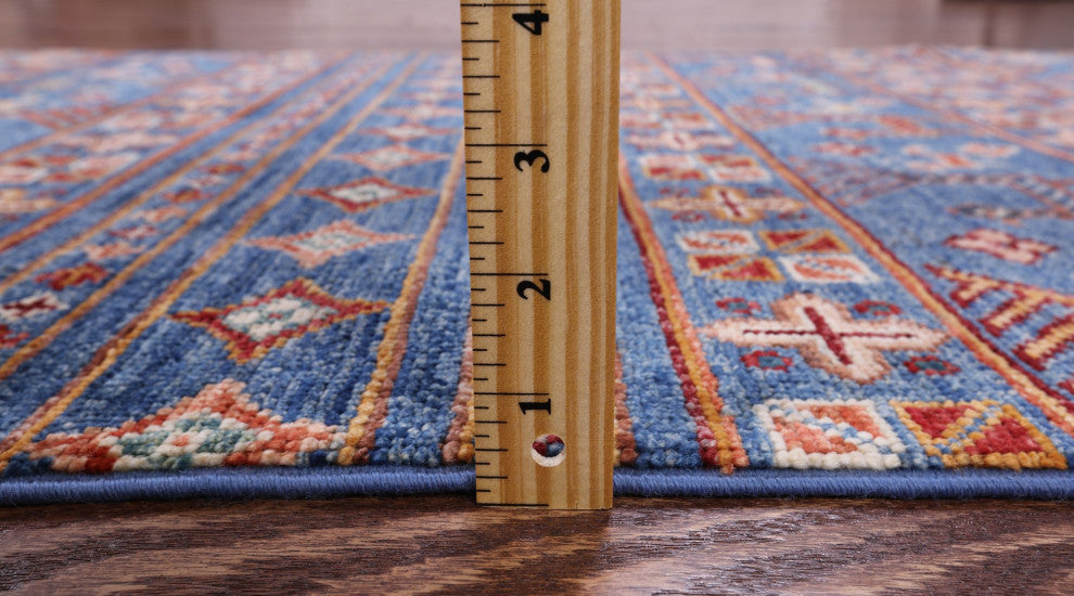 3' 0" X 4' 10" Persian Gabbeh Tribal Hand Knotted Wool Rug Q5407