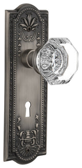 Nostalgic Warehouse Meadows Plate with Keyhole Waldorf Door Knob