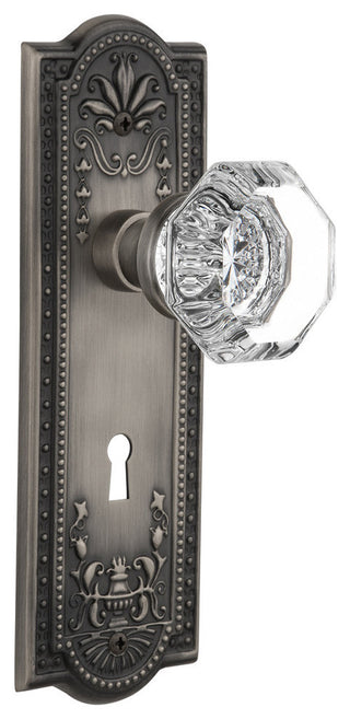 Nostalgic Warehouse Meadows Plate with Keyhole Waldorf Door Knob